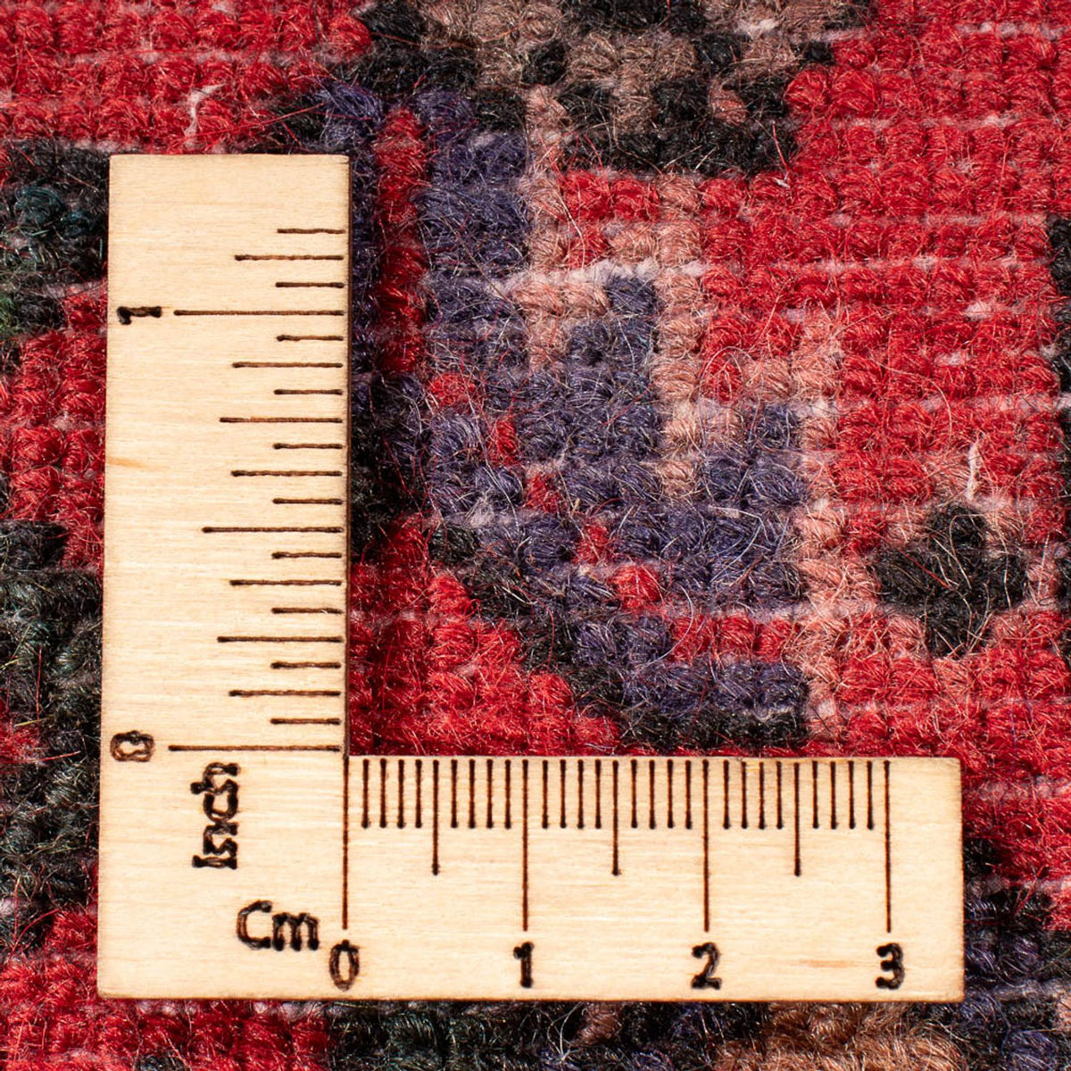 Alfombra de pasillo Alfombra persa - Nómada - 270 x 125 cm - rojo