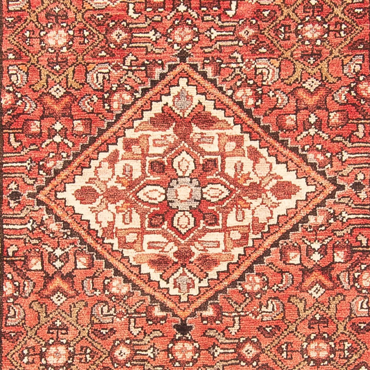 Alfombra de pasillo Alfombra persa - Nómada - 306 x 113 cm - rojo