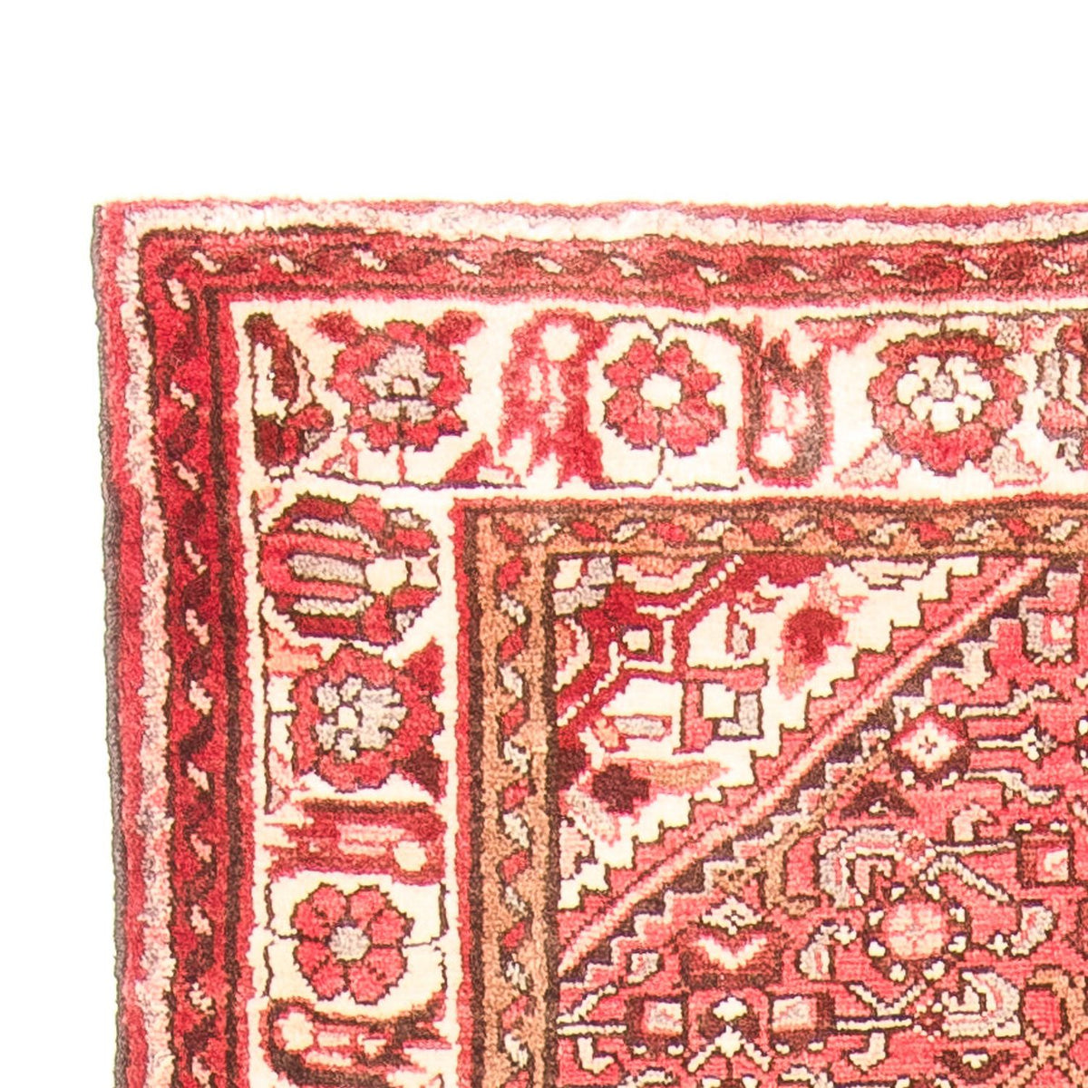 Alfombra de pasillo Alfombra persa - Nómada - 306 x 113 cm - rojo