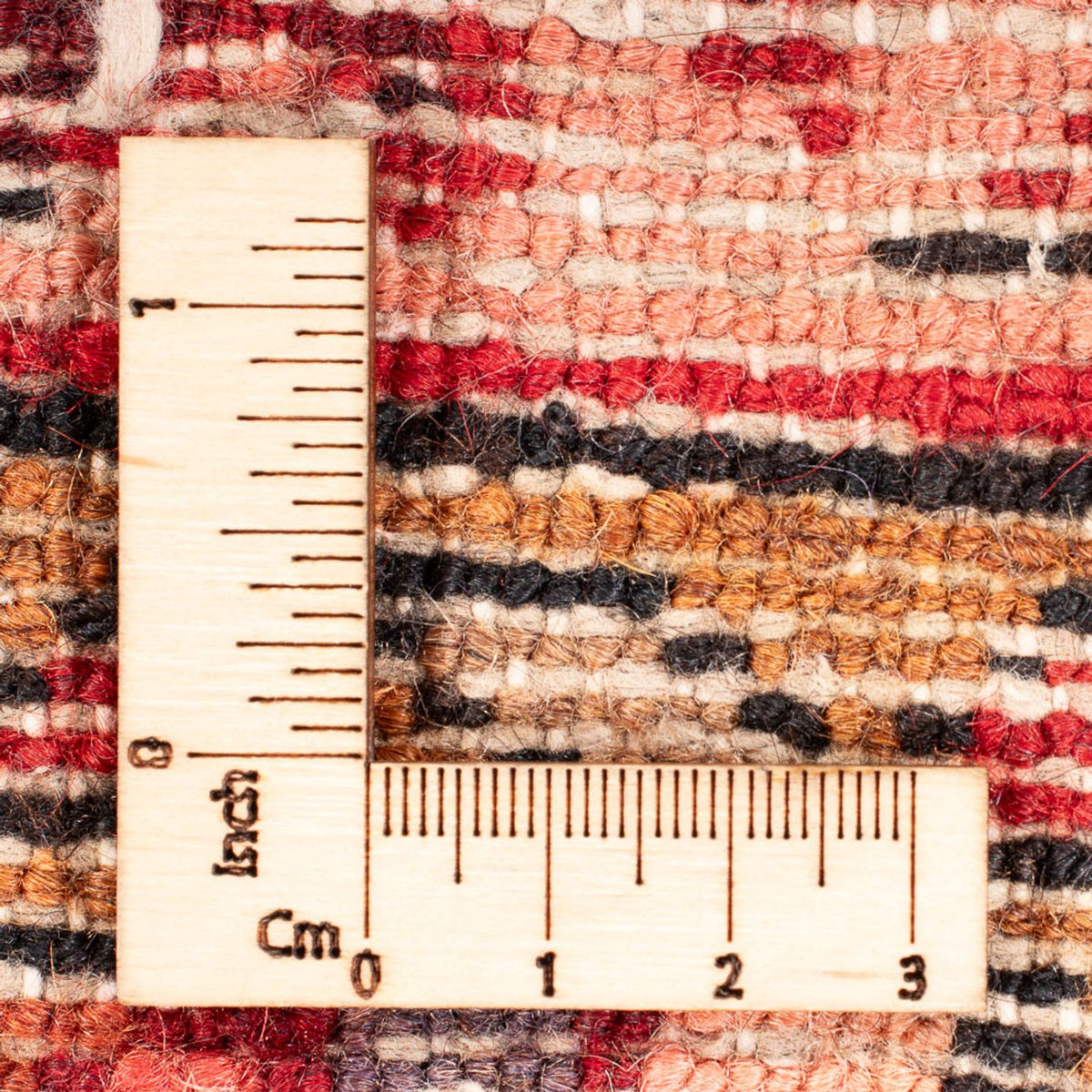 Alfombra de pasillo Alfombra persa - Nómada - 306 x 113 cm - rojo