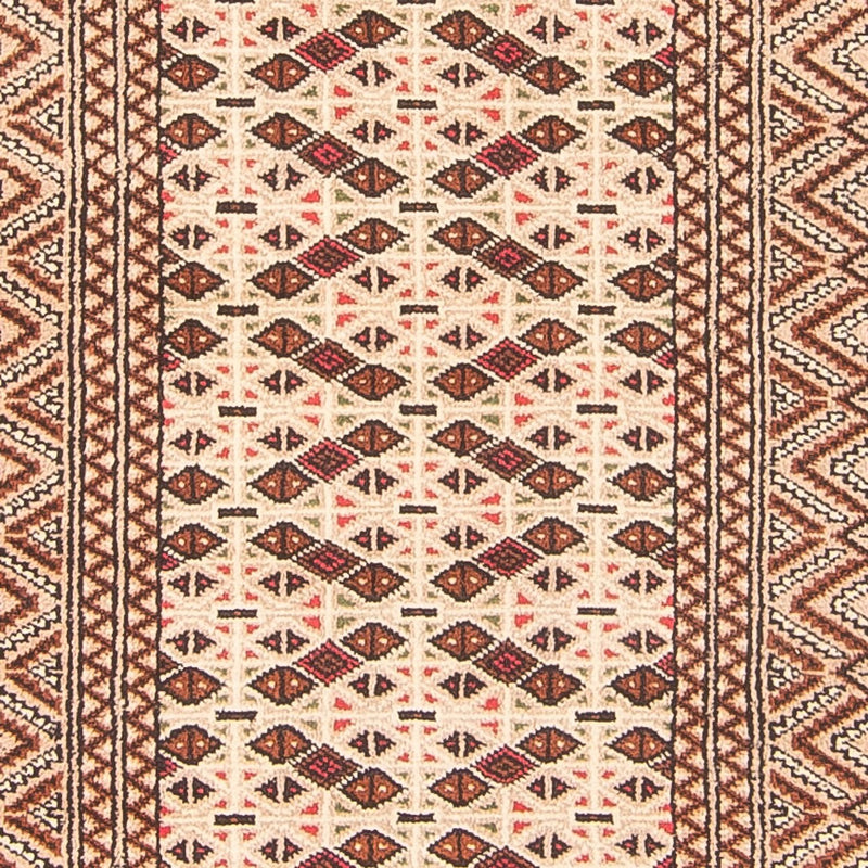 Alfombra de pasillo Alfombra Turkaman - 282 x 100 cm - crema