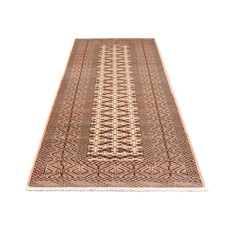 Alfombra de pasillo Alfombra Turkaman - 282 x 100 cm - crema
