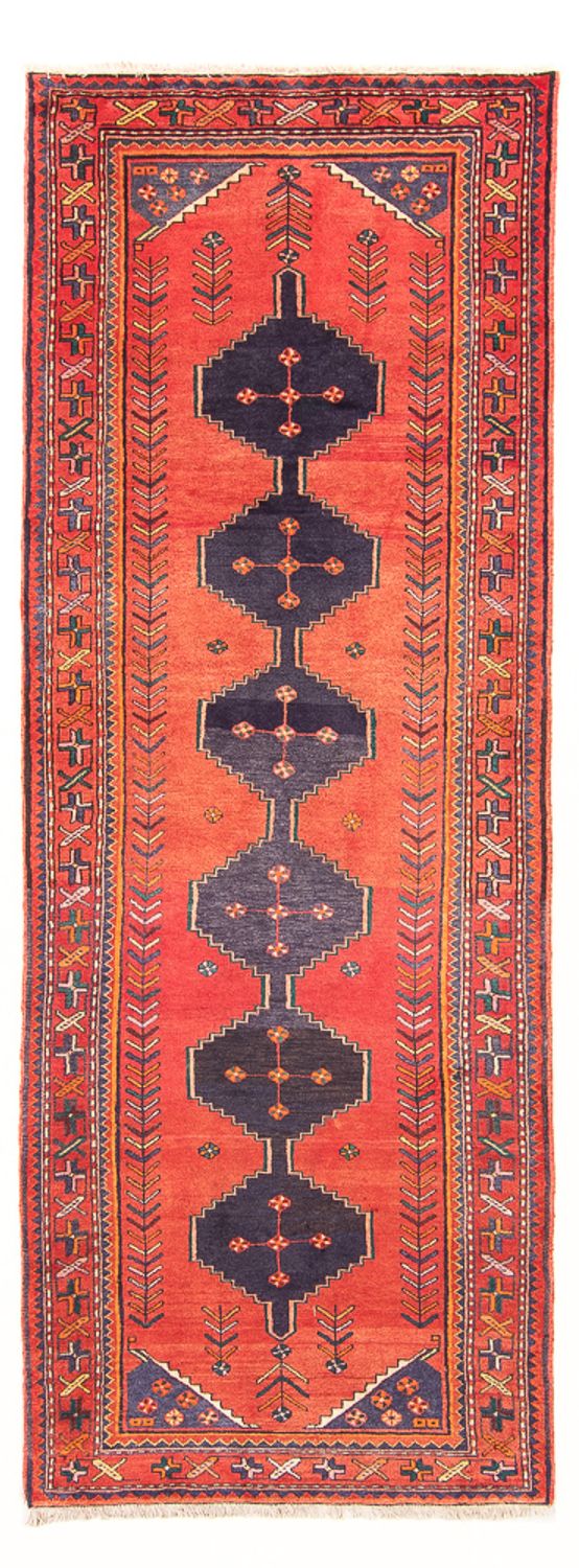 Alfombra de pasillo Alfombra persa - Nómada - 290 x 102 cm - rojo