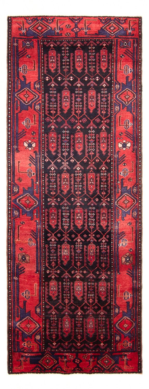 Alfombra de pasillo Alfombra persa - Nómada - 305 x 117 cm - azul oscuro