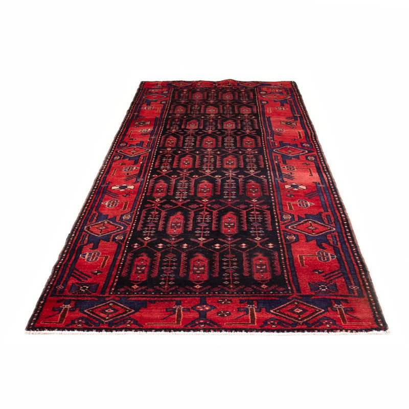 Alfombra de pasillo Alfombra persa - Nómada - 305 x 117 cm - azul oscuro