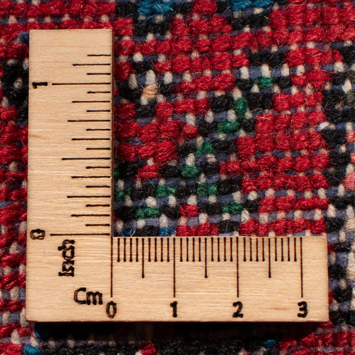 Alfombra de pasillo Alfombra persa - Nómada - 293 x 111 cm - rojo