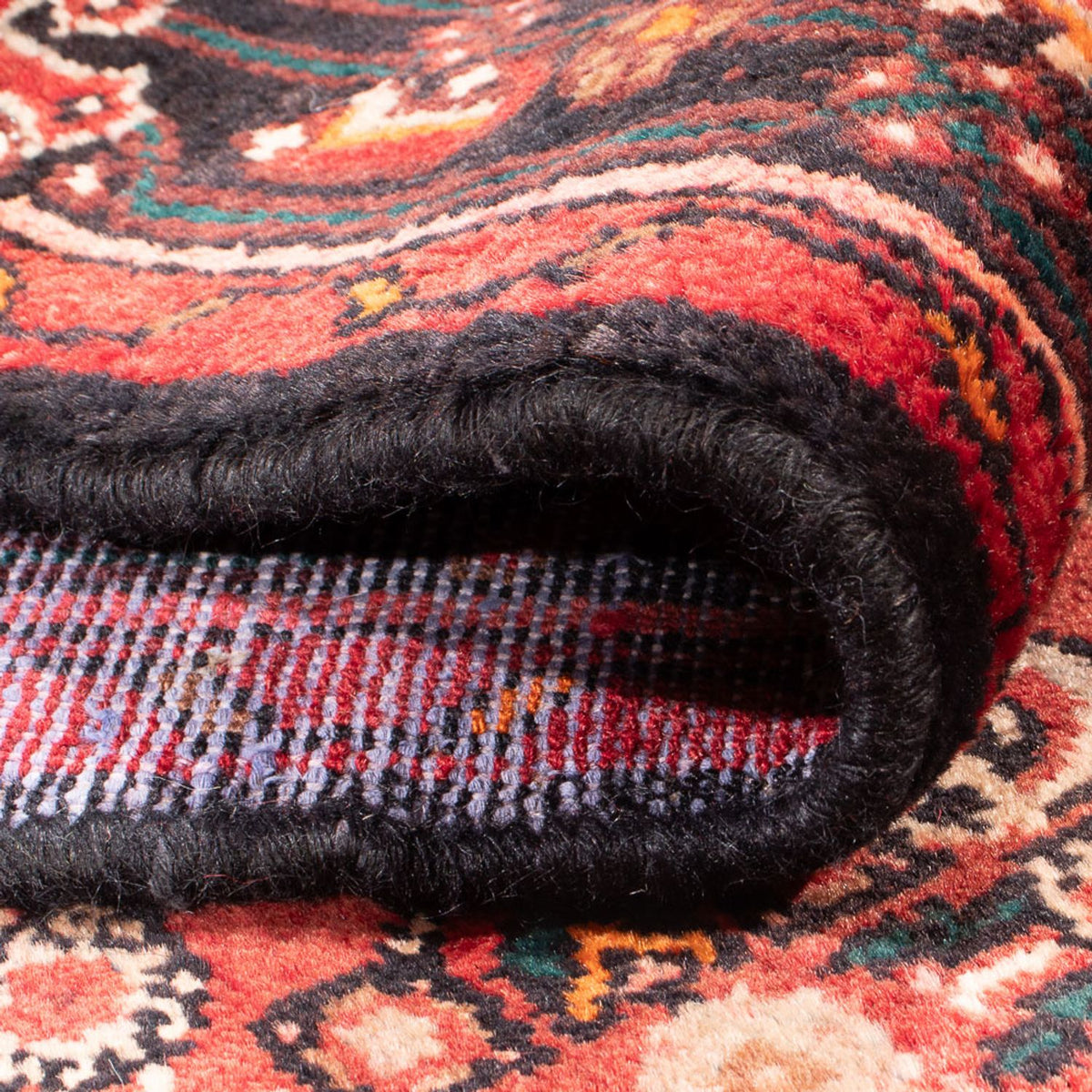 Alfombra de pasillo Alfombra persa - Nómada - 297 x 115 cm - rojo