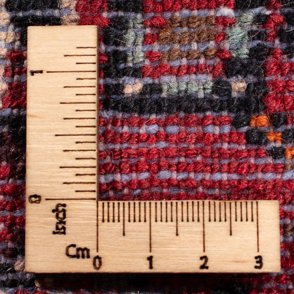 Alfombra de pasillo Alfombra persa - Nómada - 297 x 115 cm - rojo