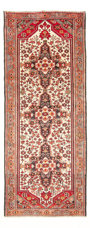 Alfombra de pasillo Alfombra persa - Nómada - 288 x 112 cm - crema