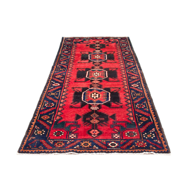 Alfombra de pasillo Alfombra persa - Nómada - 280 x 104 cm - rojo