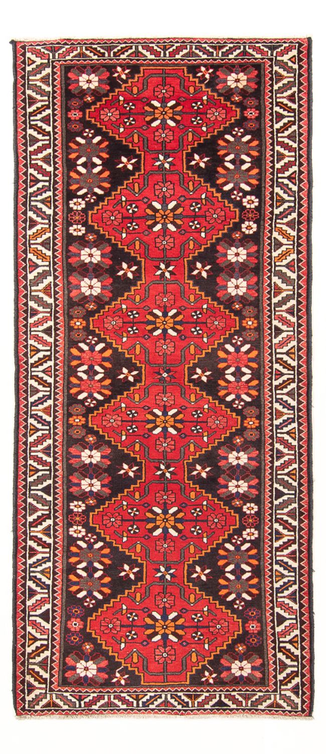 Alfombra de pasillo Alfombra persa - Nómada - 285 x 118 cm - rojo