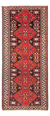 Alfombra de pasillo Alfombra persa - Nómada - 285 x 118 cm - rojo