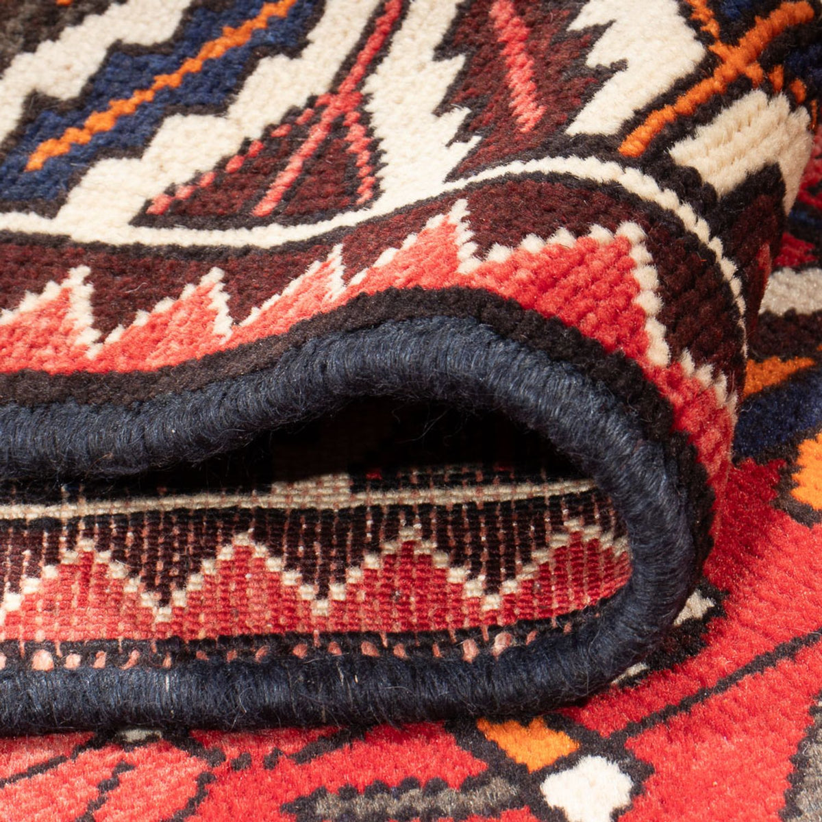 Alfombra de pasillo Alfombra persa - Nómada - 285 x 118 cm - rojo