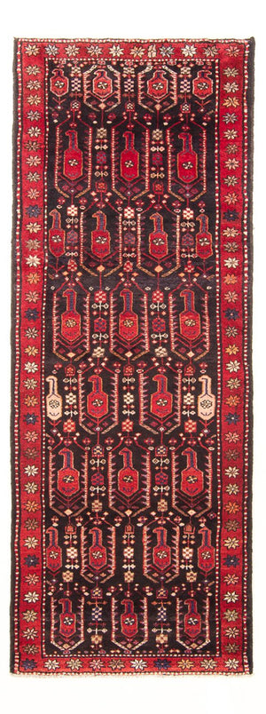 Alfombra de pasillo Alfombra persa - Nómada - 287 x 100 cm - azul oscuro