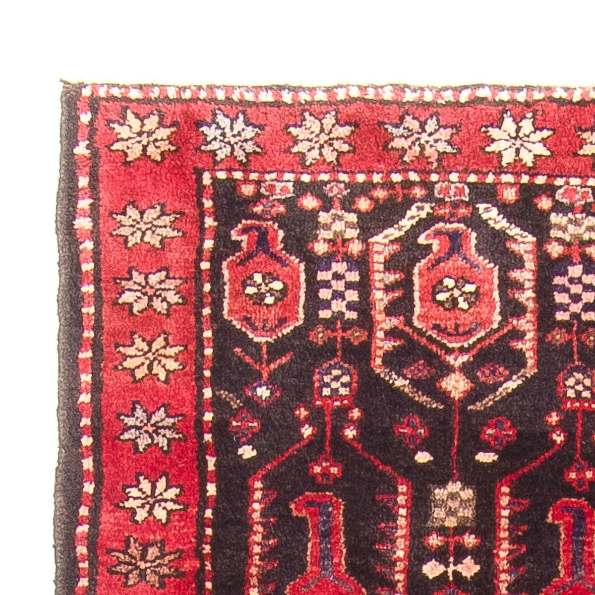 Alfombra de pasillo Alfombra persa - Nómada - 287 x 100 cm - azul oscuro