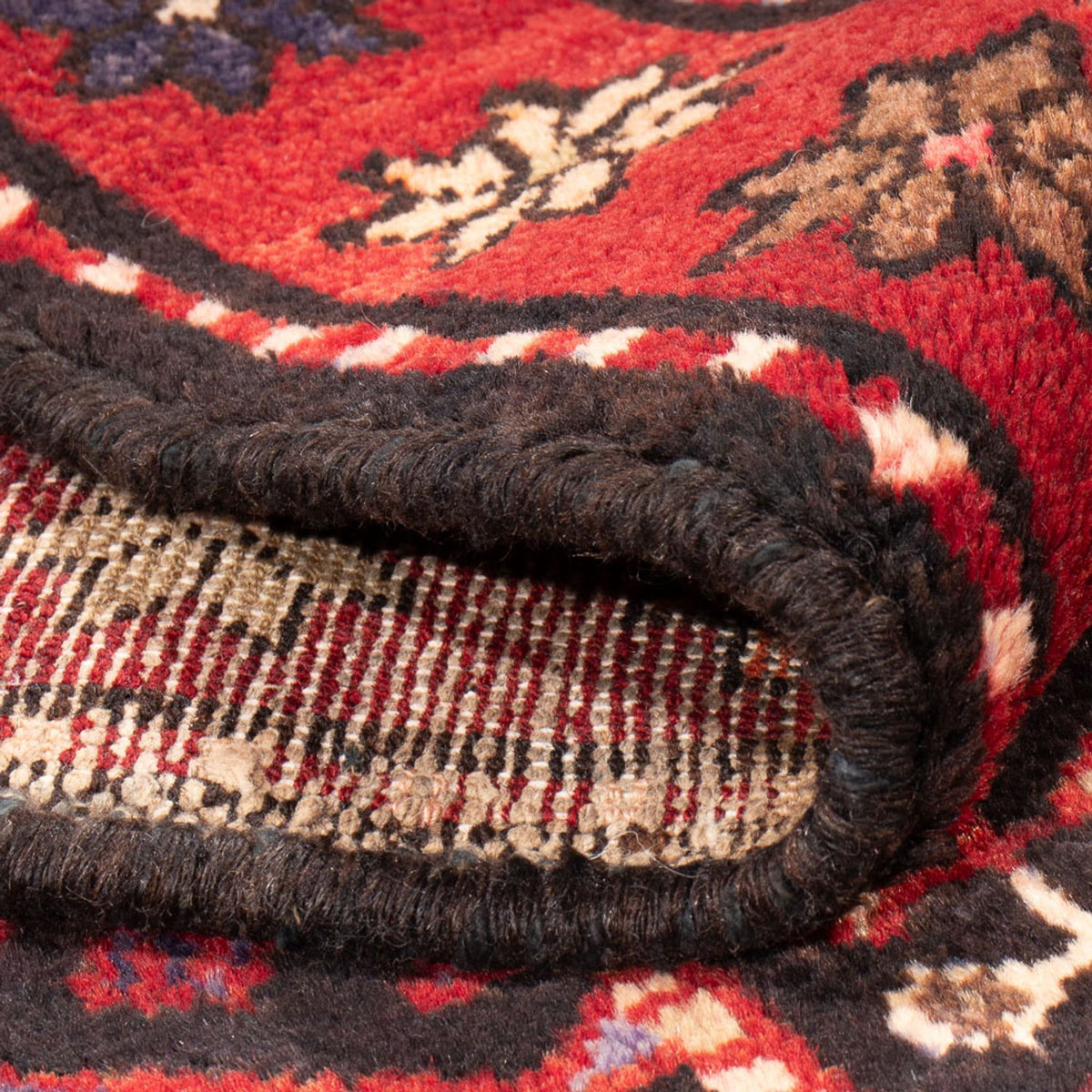 Alfombra de pasillo Alfombra persa - Nómada - 287 x 100 cm - azul oscuro