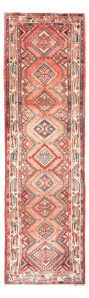 Alfombra de pasillo Alfombra persa - Nómada - 296 x 88 cm - rojo