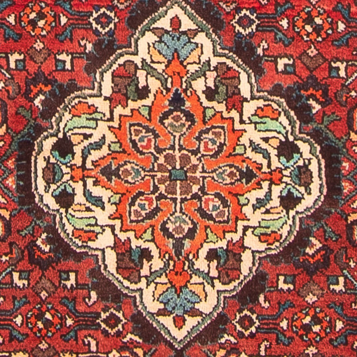Alfombra de pasillo Alfombra persa - Nómada - 296 x 119 cm - rojo