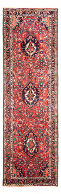 Alfombra de pasillo Alfombra persa - Nómada - 322 x 113 cm - rojo