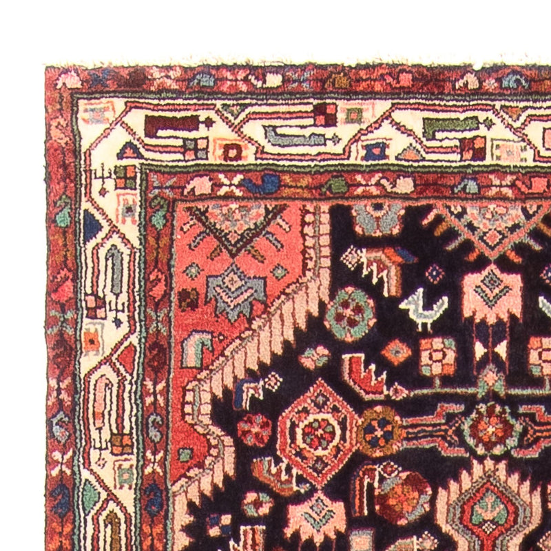 Alfombra de pasillo Alfombra persa - Nómada - 307 x 97 cm - azul oscuro