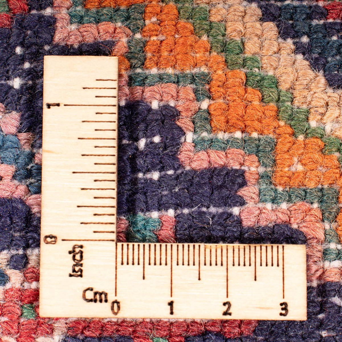 Alfombra de pasillo Alfombra persa - Nómada - 324 x 111 cm - azul oscuro