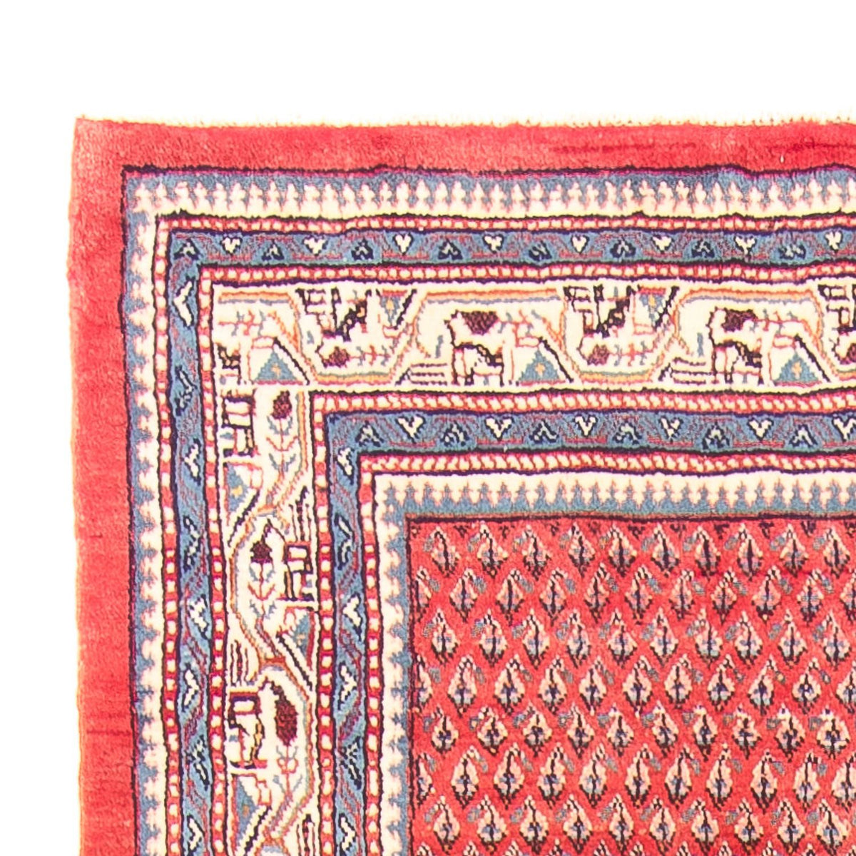 Alfombra de pasillo Alfombra persa - Mir - 295 x 117 cm - rojo