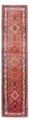 Alfombra de pasillo Alfombra persa - Nómada - 355 x 101 cm - rojo