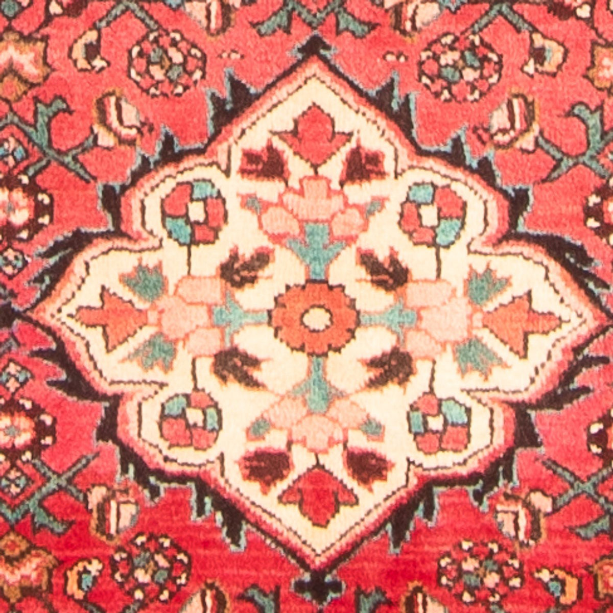Alfombra de pasillo Alfombra persa - Nómada - 306 x 115 cm - rojo