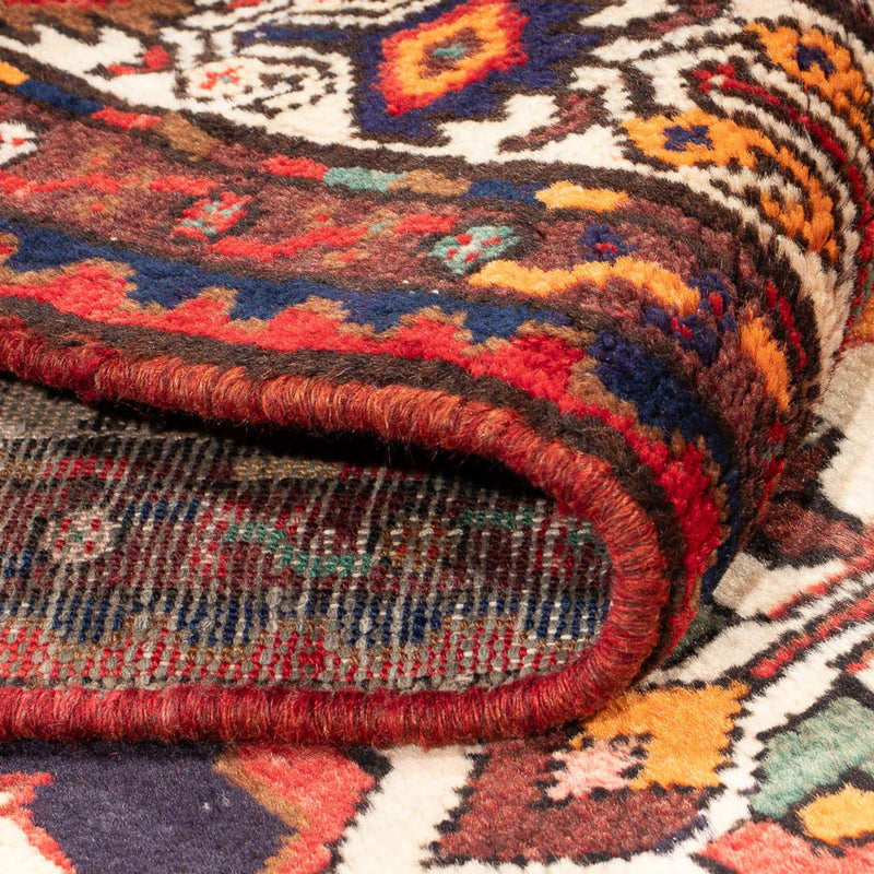 Alfombra de pasillo Alfombra persa - Nómada - 313 x 108 cm - azul oscuro