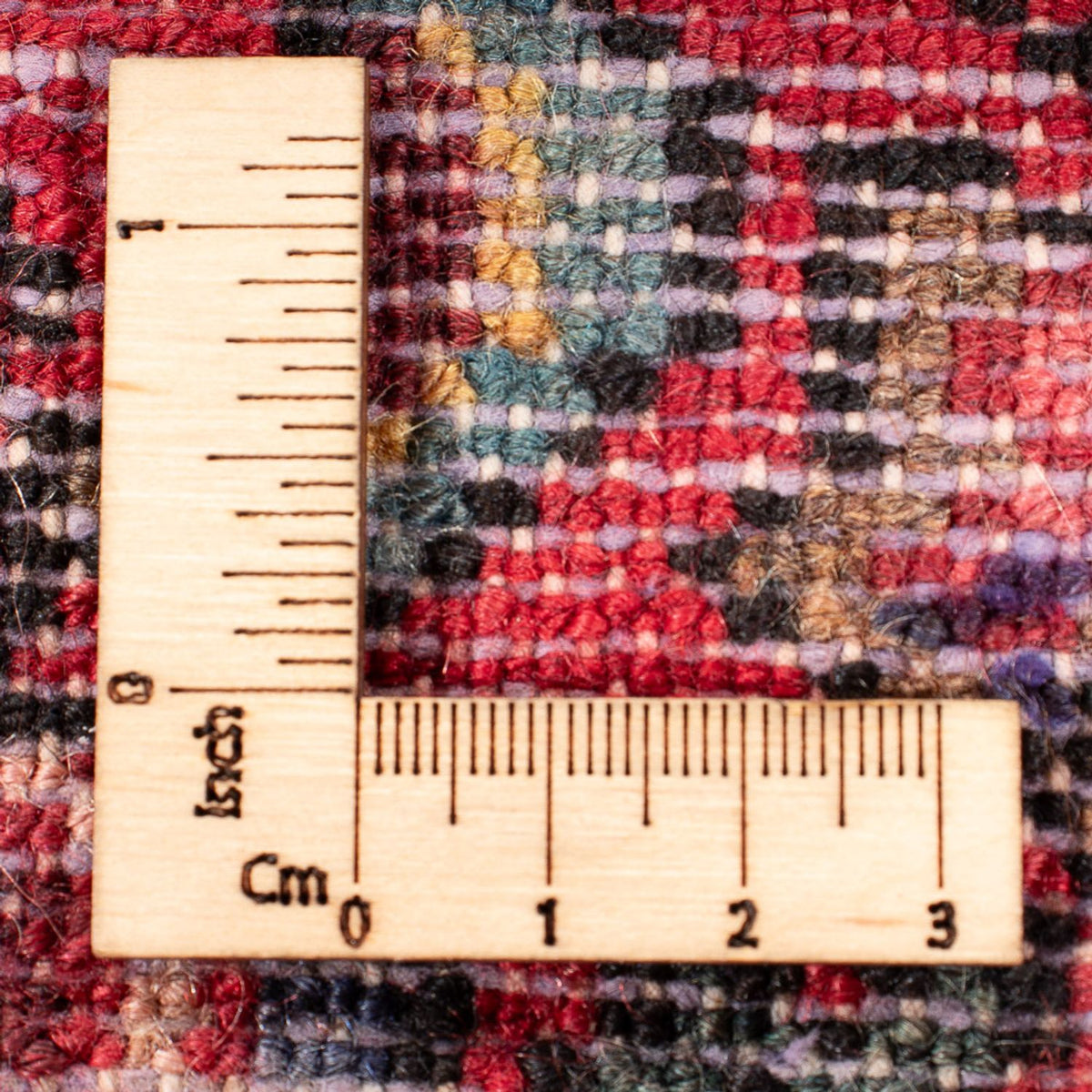 Alfombra de pasillo Alfombra persa - Nómada - 326 x 112 cm - rojo