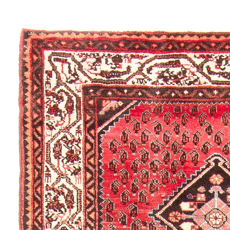 Alfombra de pasillo Alfombra persa - Nómada - 314 x 111 cm - rojo
