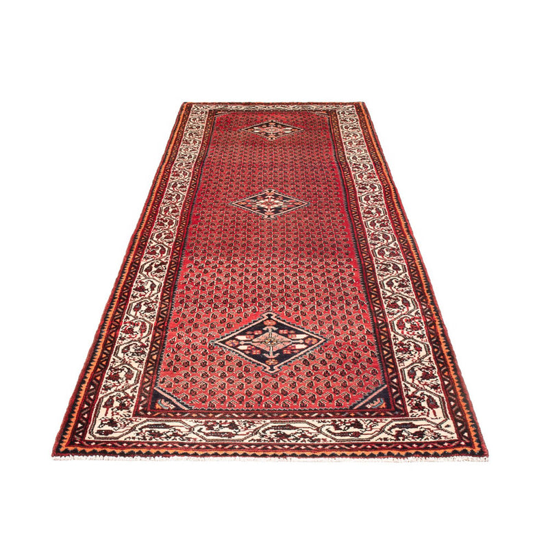 Alfombra de pasillo Alfombra persa - Nómada - 314 x 111 cm - rojo