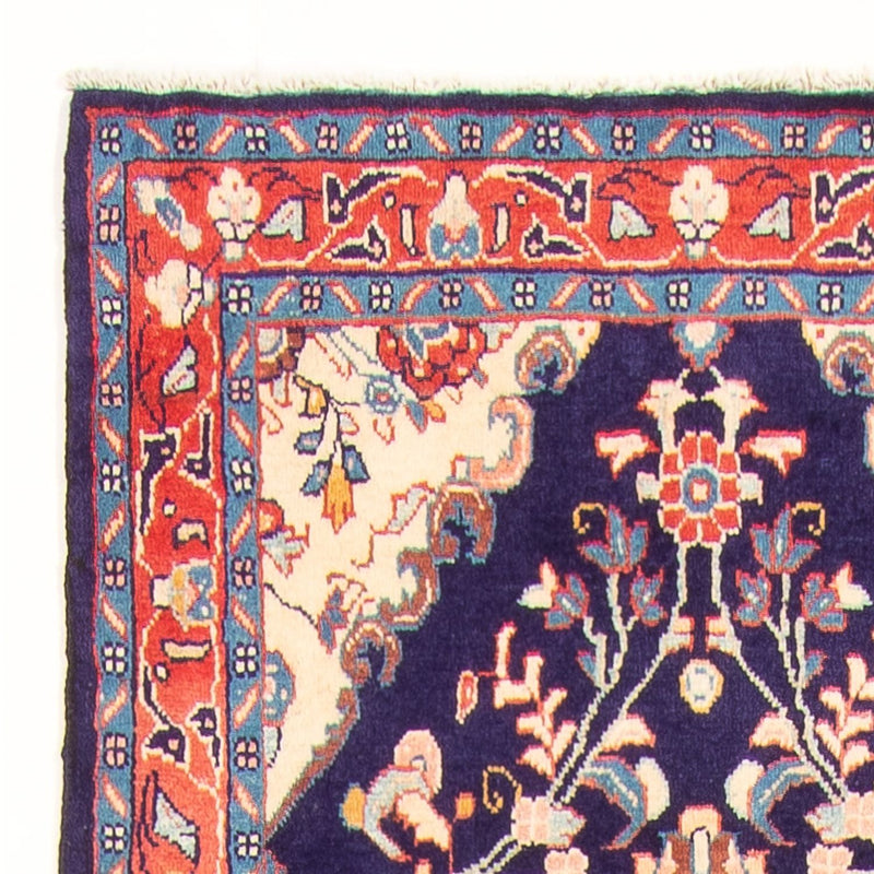Alfombra de pasillo Alfombra persa - Clásica - 323 x 108 cm - azul oscuro