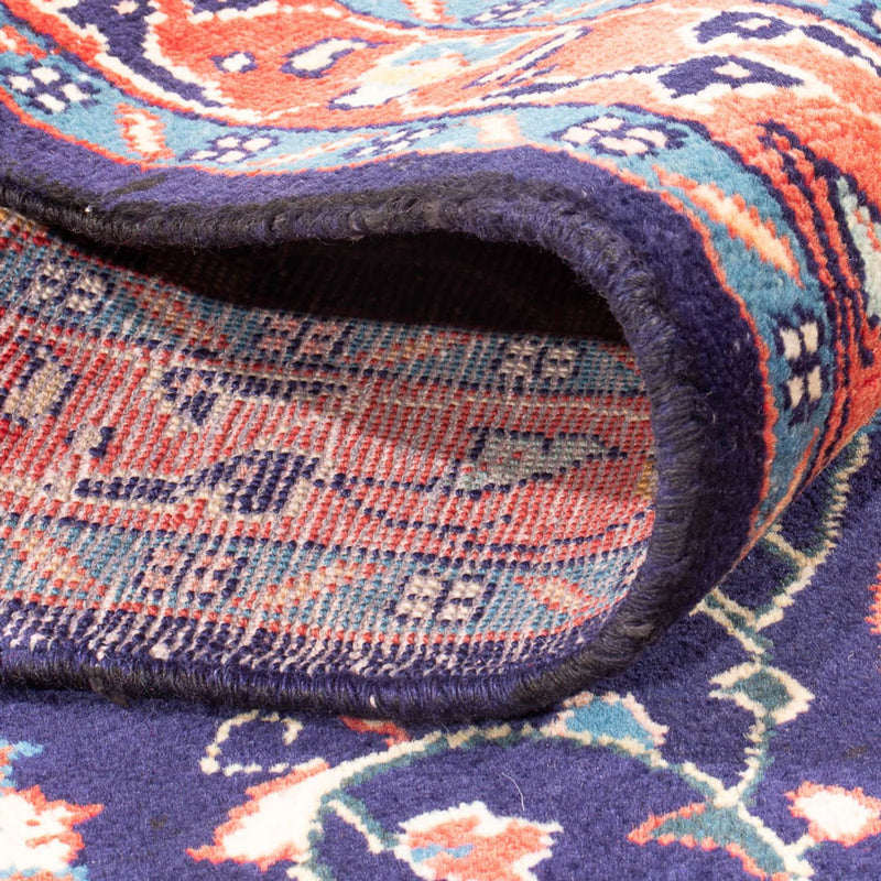 Alfombra de pasillo Alfombra persa - Clásica - 323 x 108 cm - azul oscuro