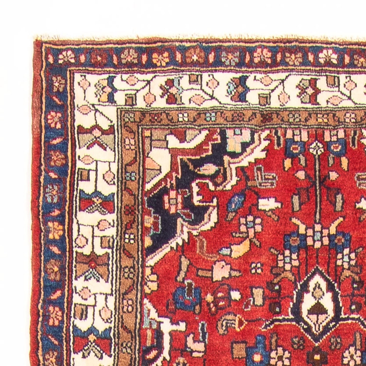 Alfombra de pasillo Alfombra persa - Nómada - 356 x 113 cm - rojo