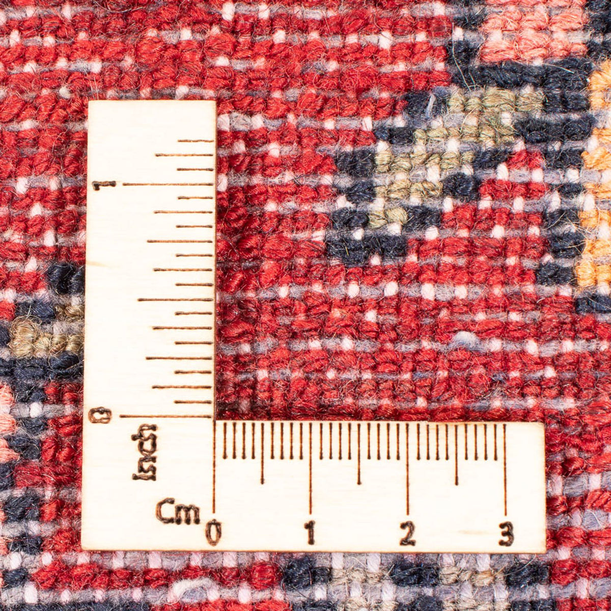 Alfombra de pasillo Alfombra persa - Nómada - 356 x 113 cm - rojo