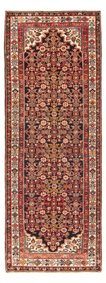 Alfombra de pasillo Alfombra persa - Nómada - 307 x 113 cm - azul oscuro