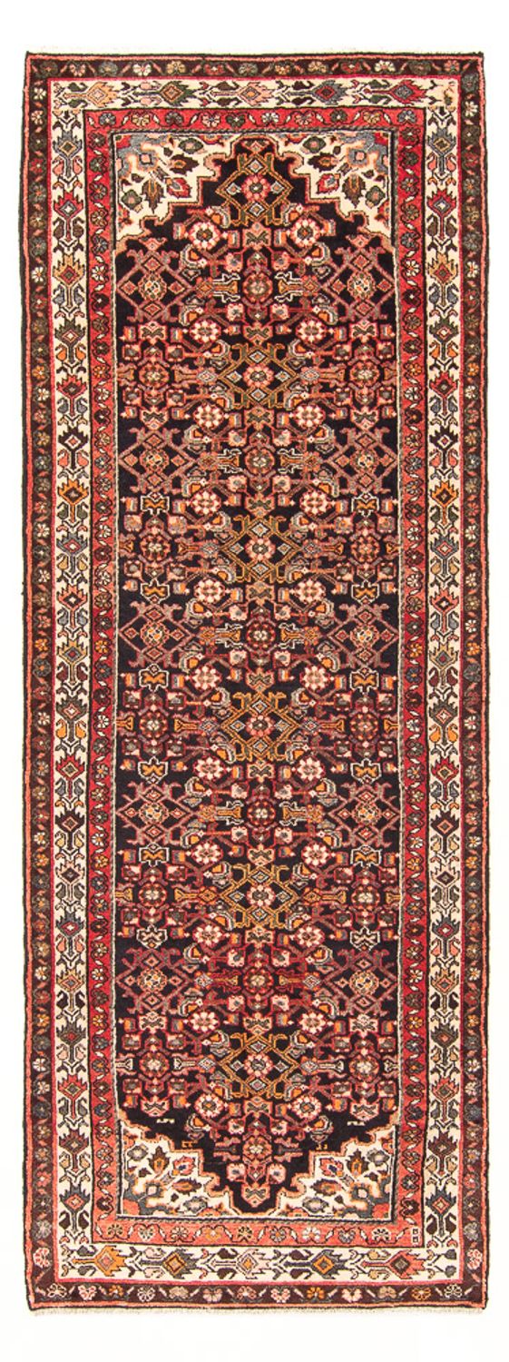 Alfombra de pasillo Alfombra persa - Nómada - 307 x 113 cm - azul oscuro