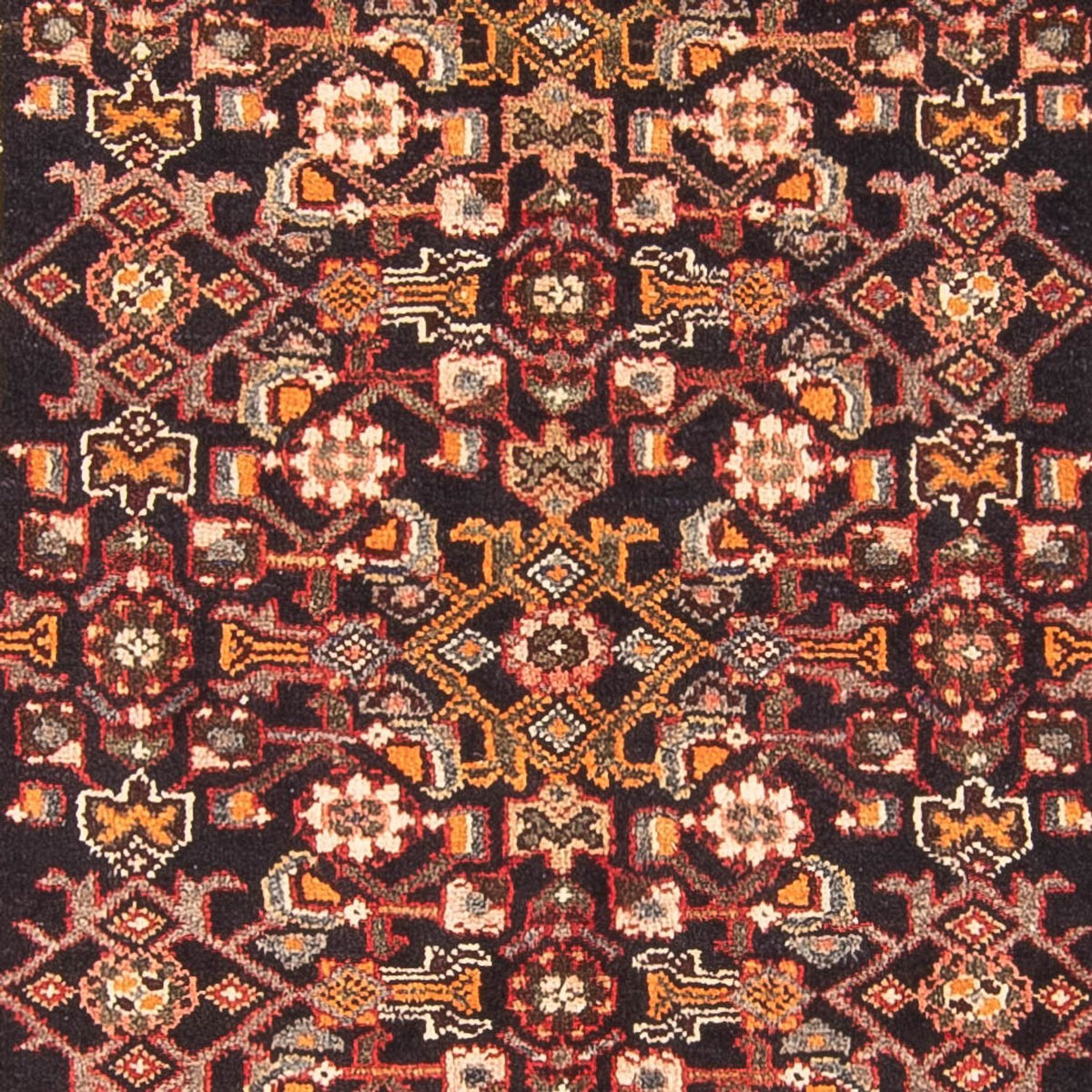 Alfombra de pasillo Alfombra persa - Nómada - 307 x 113 cm - azul oscuro