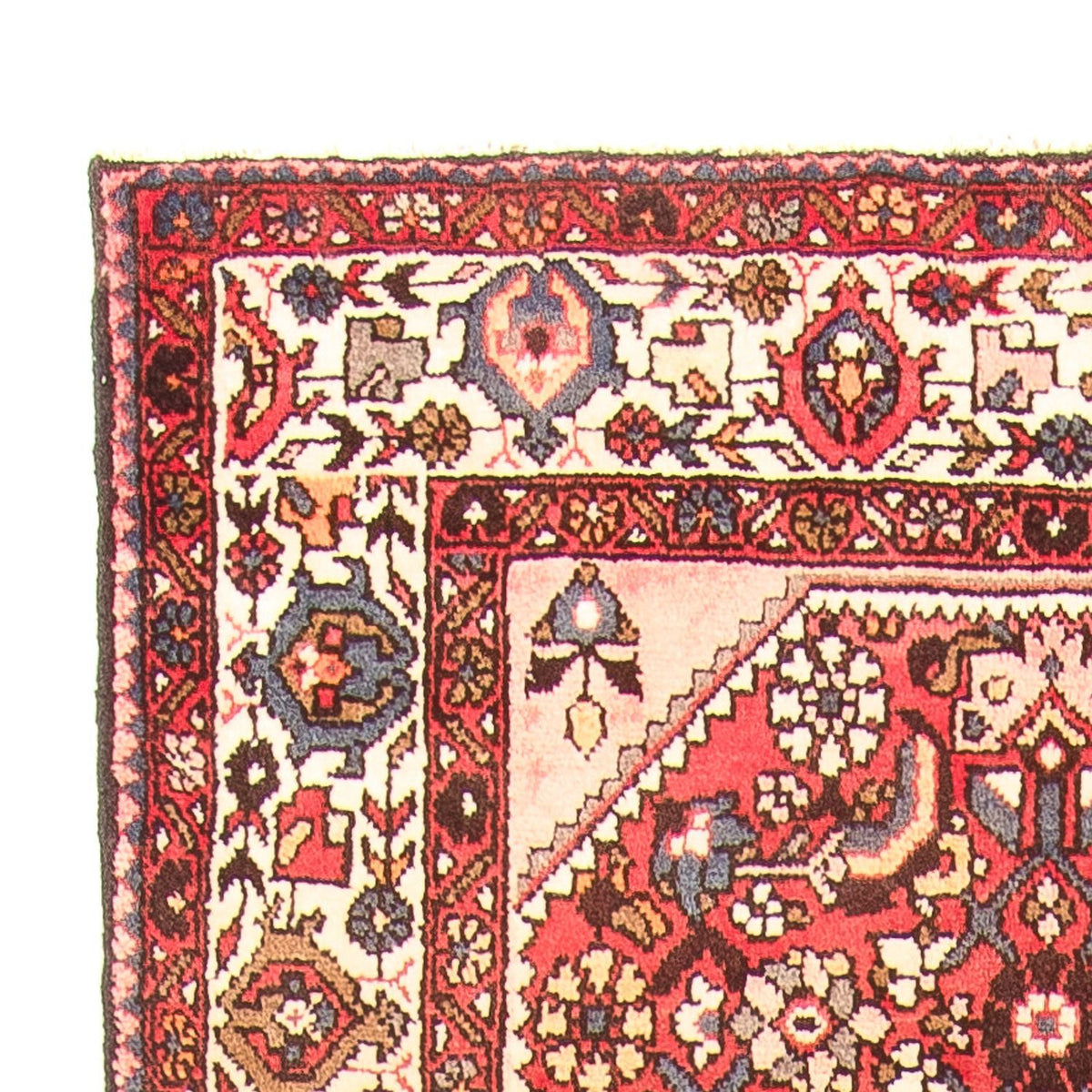 Alfombra de pasillo Alfombra persa - Nómada - 322 x 115 cm - rojo