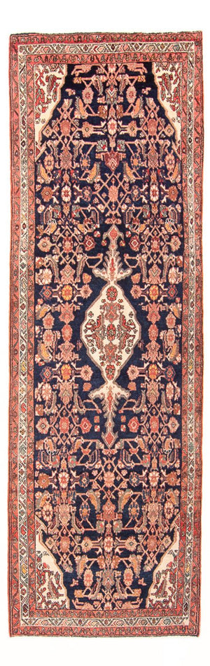 Alfombra de pasillo Alfombra persa - Nómada - 322 x 107 cm - azul oscuro