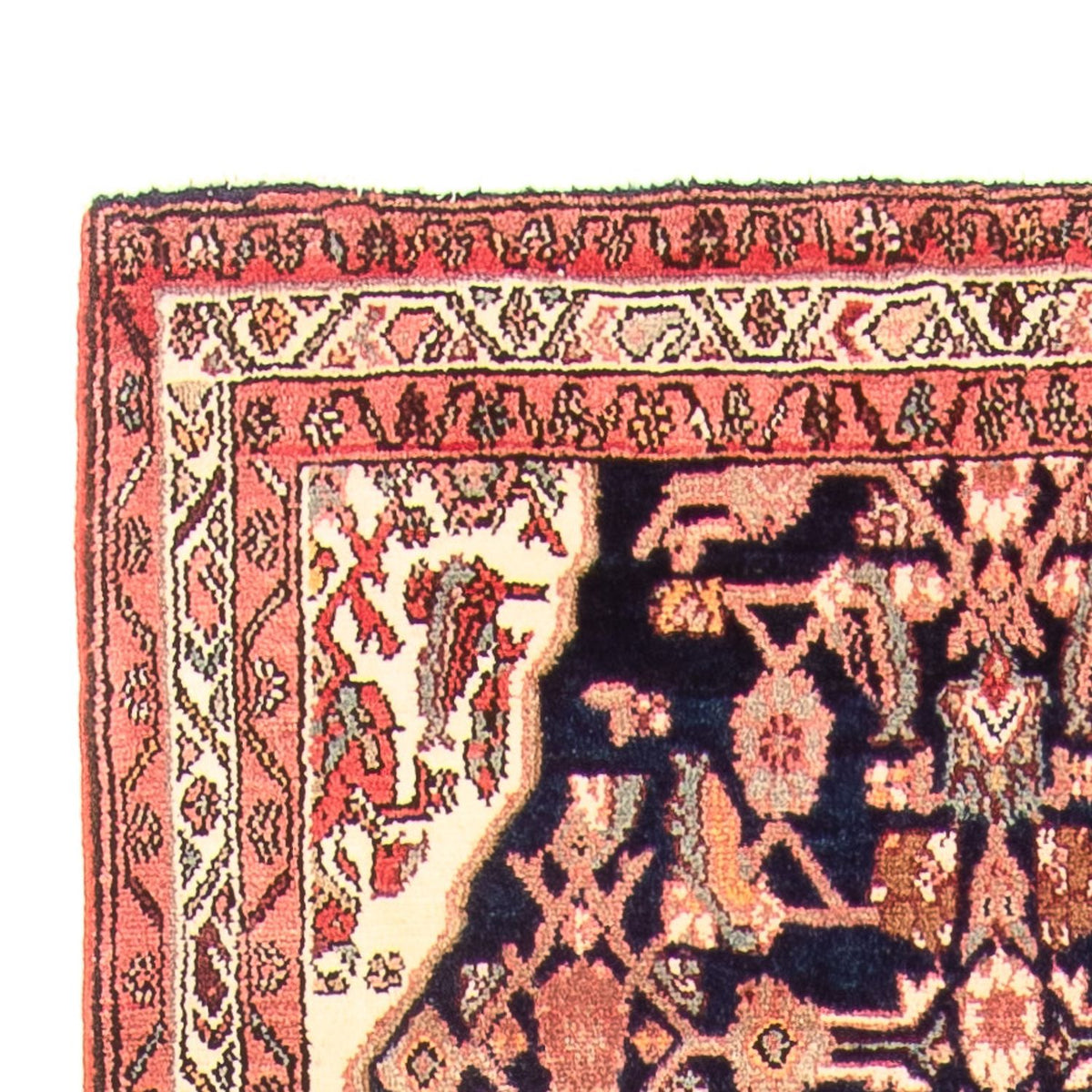 Alfombra de pasillo Alfombra persa - Nómada - 322 x 107 cm - azul oscuro