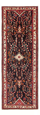 Alfombra de pasillo Alfombra persa - Nómada - 317 x 111 cm - azul oscuro