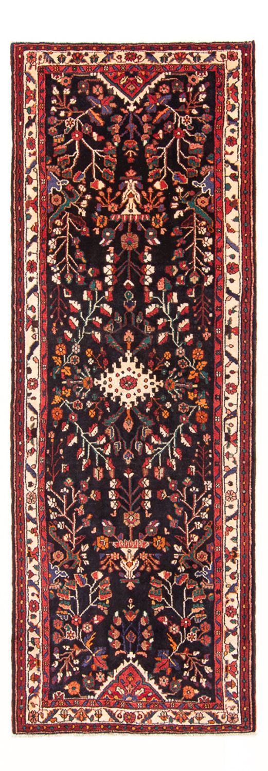 Alfombra de pasillo Alfombra persa - Nómada - 317 x 111 cm - azul oscuro