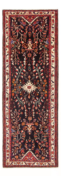 Alfombra de pasillo Alfombra persa - Nómada - 317 x 111 cm - azul oscuro