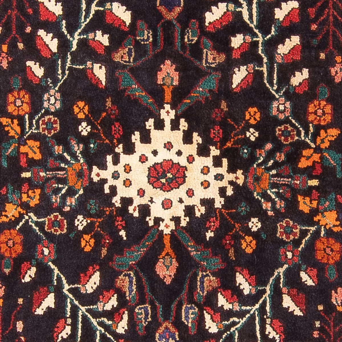 Alfombra de pasillo Alfombra persa - Nómada - 317 x 111 cm - azul oscuro