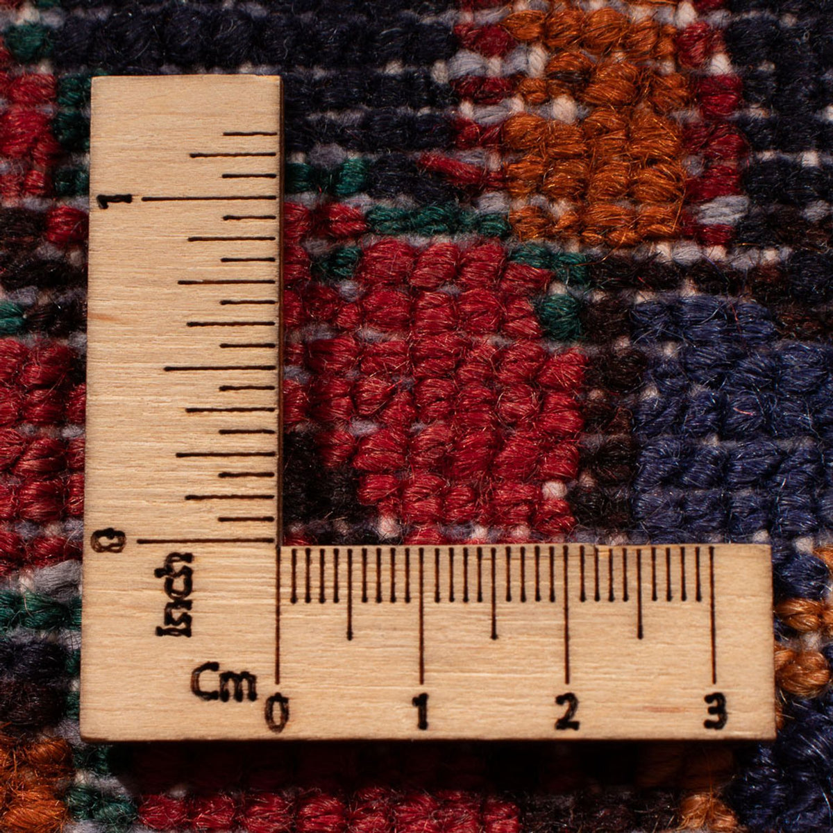 Alfombra de pasillo Alfombra persa - Nómada - 317 x 111 cm - azul oscuro