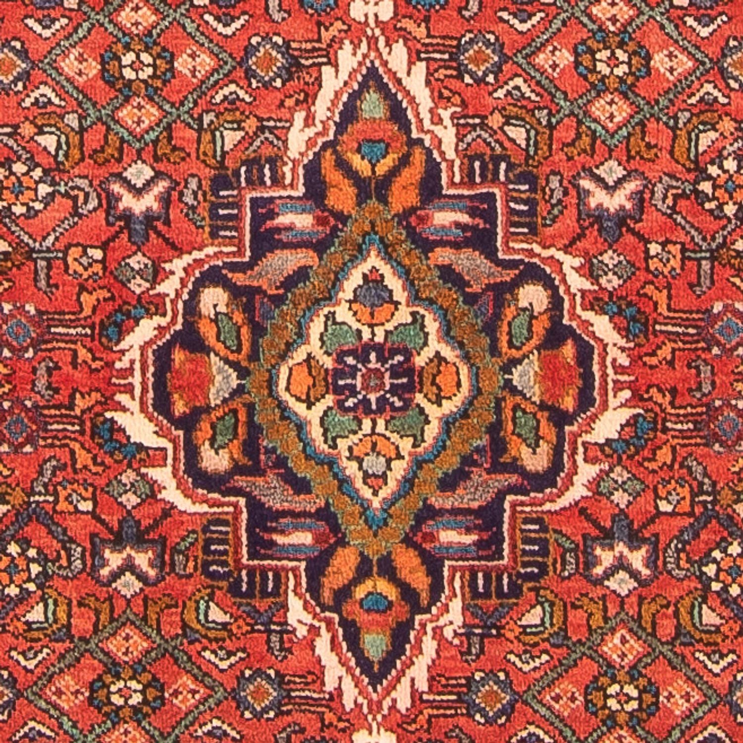 Alfombra de pasillo Alfombra persa - Nómada - 332 x 118 cm - rojo