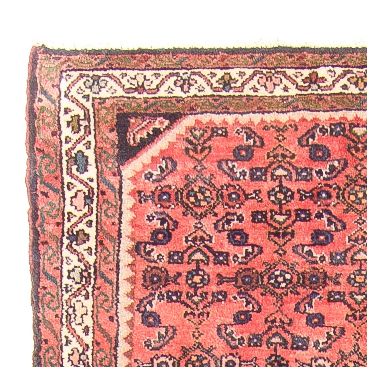 Alfombra de pasillo Alfombra persa - Nómada - 288 x 102 cm - rojo