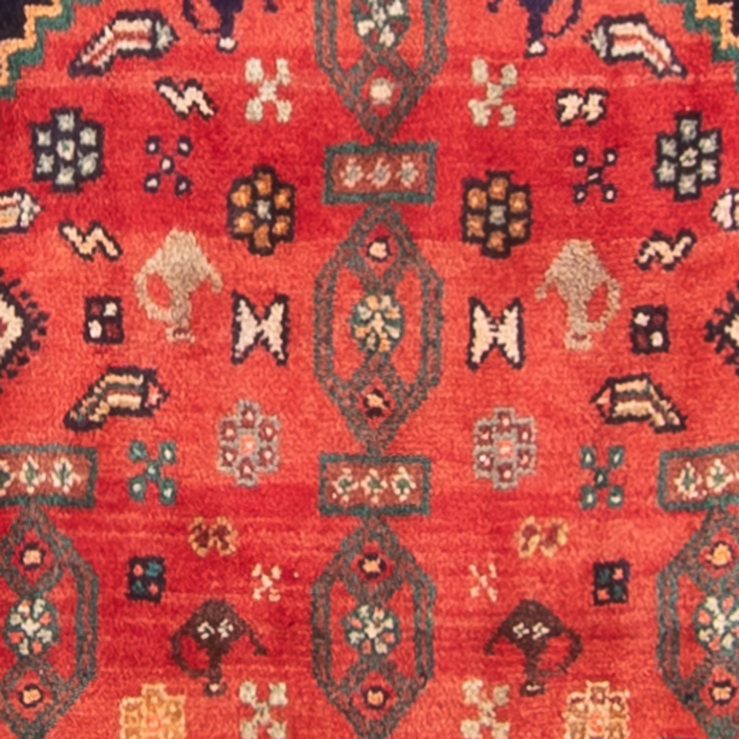 Alfombra de pasillo Alfombra persa - Nómada - 324 x 130 cm - azul oscuro